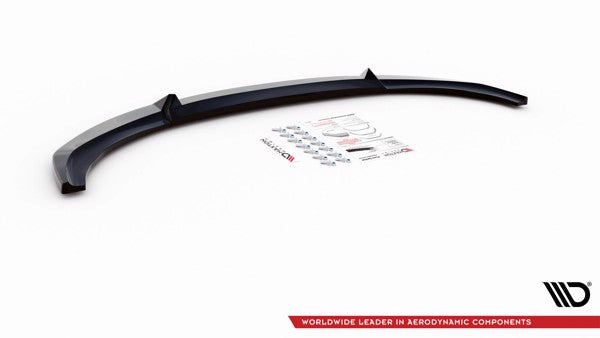 Maxton Front Splitter V.2 BMW 1 F20 - Gloss Black
