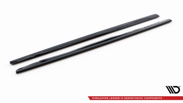 Maxton Side Skirts Diffusers Volvo C70 Mk1 - Gloss Black