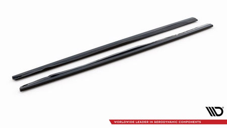 Maxton Side Skirts Diffusers Volvo C70 Mk1 - Gloss Black