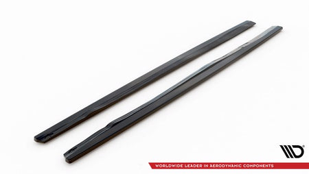 Maxton Side Skirts Diffusers Volvo C70 Mk1 - Gloss Black