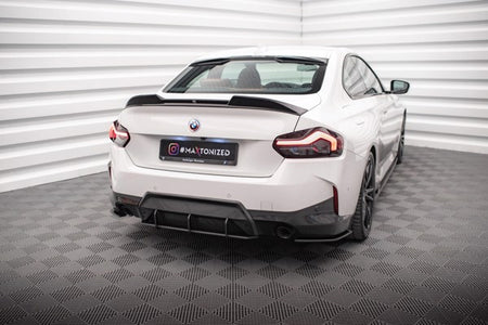 Maxton Street Pro Rear Diffuser BMW 2 Coupe M-Pack G42 - Black