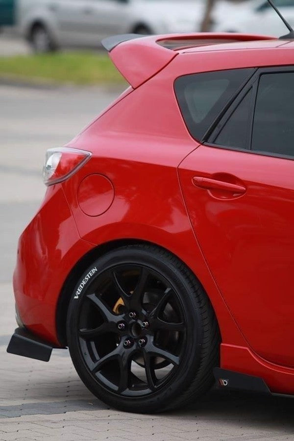 Maxton Rear Side Splitters Mazda 3 Mk2 Mps