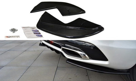 Maxton Rear Side Splitters Citroen DS5 Facelift - Gloss Black