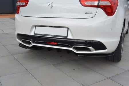 Maxton Rear Side Splitters Citroen DS5 Facelift - Gloss Black