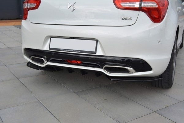 Maxton Rear Side Splitters Citroen DS5 Facelift - Gloss Black