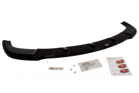 Maxton Front Splitter For BMW 5 E60 M-Pack - Gloss Black