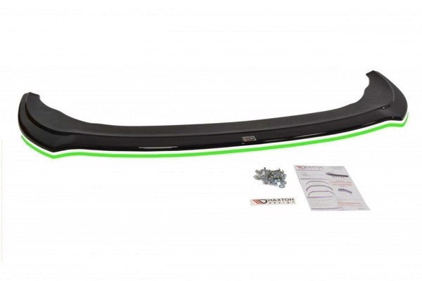 Maxton Front Splitter V.2 Seat Leon Mk2 Cupra / Fr (Facelift) - Gloss Black