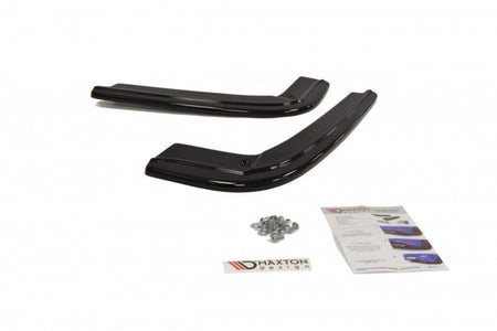 Maxton Rear Side Splitters For BMW 3 E92 Mpack - Gloss Black