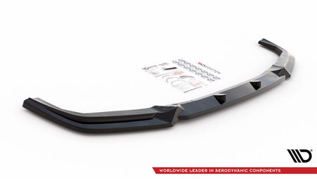 Maxton Front Splitter V.1 BMW  X5M F95 - Gloss Black