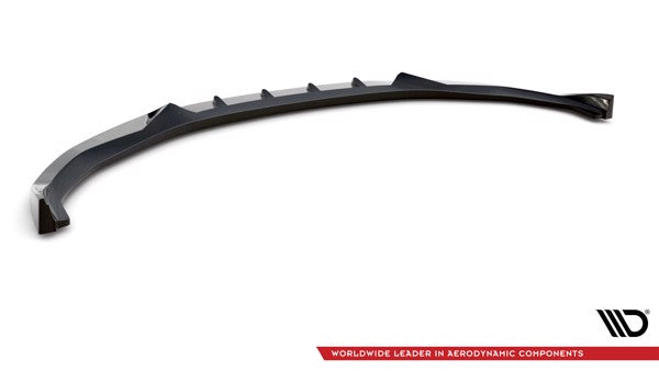 Maxton Front Splitter V.2 BMW 4 Gran Coupe M-Pack G26 - Gloss Black