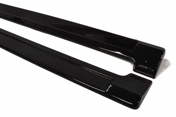 Maxton Side Skirts Diffusers Mazda Cx-7 - Gloss Black