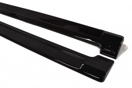 Maxton Side Skirts Diffusers Mazda Cx-7 - Gloss Black