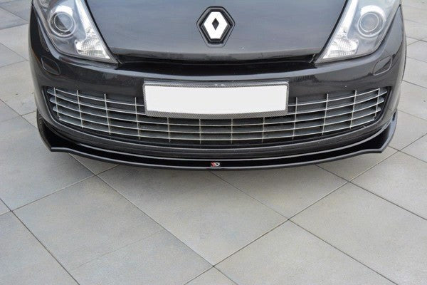 Maxton Front Splitter Renault Laguna Mk 3 Coupe - Gloss Black