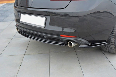 Maxton Central Rear Splitter Renault Laguna Mk 3 Coupe - Gloss Black