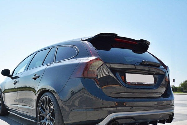Maxton Spoiler Cap Volvo V60 Polestar Facelift - Gloss Black