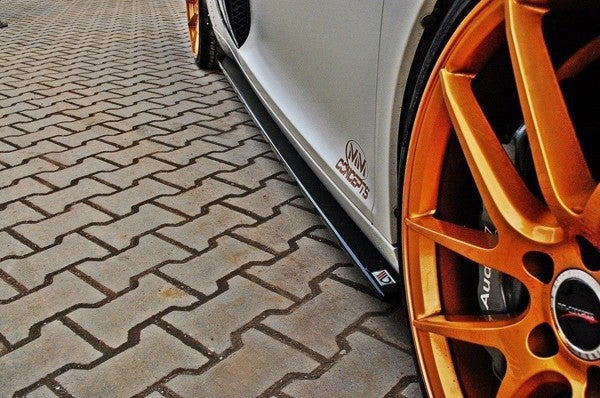 Maxton Side Skirts Diffusers Audi R8 Mk.1 - Gloss Black
