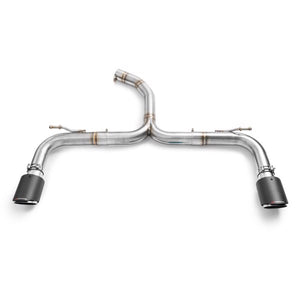 RM Motors Complete exhaust system for Volskwagen Golf 7 VII GTI with sport catalyst Emission standard - Euro 3, Capacity - 100 