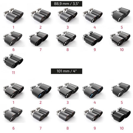 RM Motors Complete exhaust system for Volskwagen Golf 7 VII GTI with sport catalyst Emission standard - Euro 4, Capacity - 200 