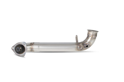 Scorpion de-cat downpipe til Citroen DS3, set fra siden