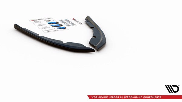 Maxton Rear Side Splitters Peugeot 308 Sw Mk2 Facelift - Gloss Black