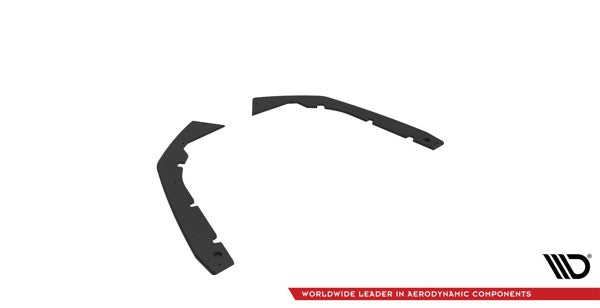 Maxton Street Pro Rear Side Splitters Volkswagen Arteon R-Line Facelift - Black