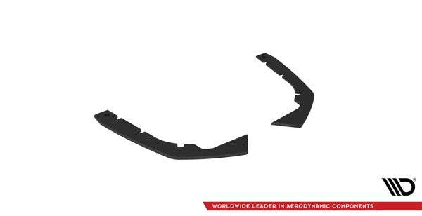 Maxton Street Pro Rear Side Splitters Volkswagen Arteon R-Line Facelift - Black