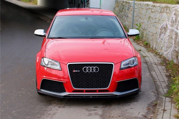 Maxton Front Splitter V.1 Audi RS3 8P - Gloss Black