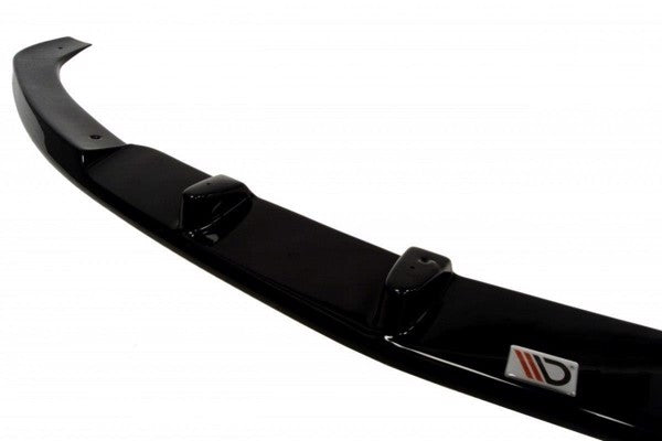 Maxton Front Splitter Mercedes Glk W204 (For Standard Bumper) - Gloss Black