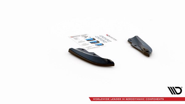 Maxton Rear Side Splitters Cupra Formentor - Gloss Black