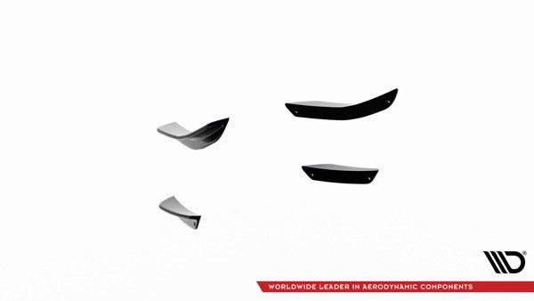 Maxton Front Bumper Wings (Canards) Hyundai I20 N Mk3