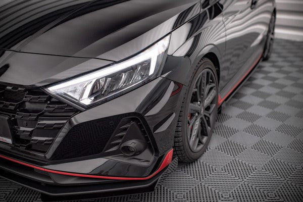 Maxton Front Bumper Wings (Canards) Hyundai I20 N Mk3