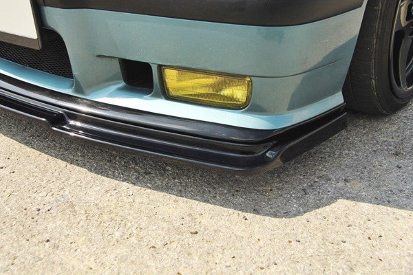 Maxton Front Splitter V.1 BMW M3 E36 - Gloss Black