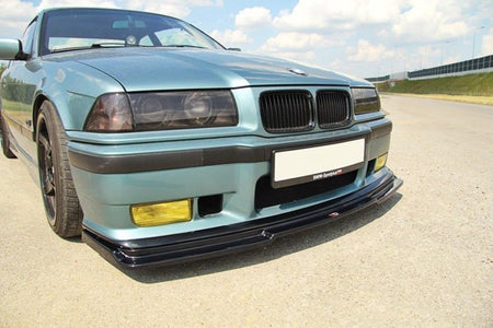 Maxton Front Splitter V.1 BMW M3 E36 - Gloss Black