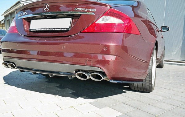 Maxton Rear Valance Mercedes Cls C219 55Amg - Gloss Black