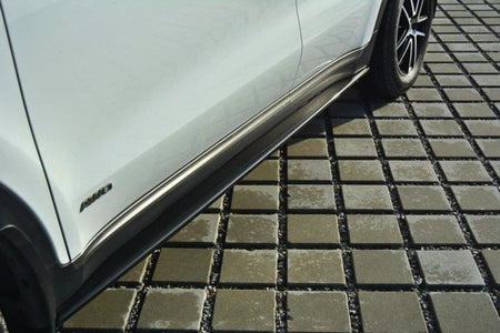 Maxton Side Skirts Diffusers Kia Sportage Mk4 Gt-Line - Gloss Black