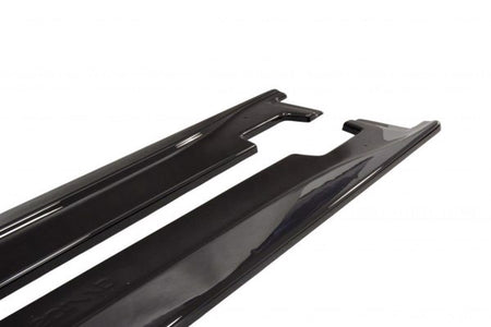 Maxton Side Skirts Diffusers Kia Sportage Mk4 Gt-Line - Gloss Black