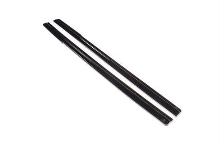 Maxton Side Skirts Diffusers Ford Fiesta St Mk6 - Gloss Black