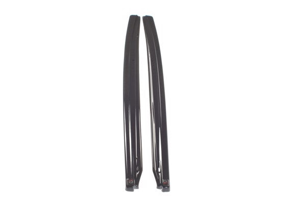 Maxton Side Skirts Diffusers Audi RS3 8V Fl Sportback - Gloss Black