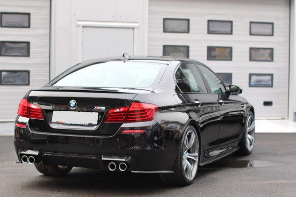 Maxton Rear Side Splitters BMW M5 F10 - Gloss Black