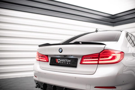 Maxton Spoiler Cap BMW 5 G30 - Gloss Black