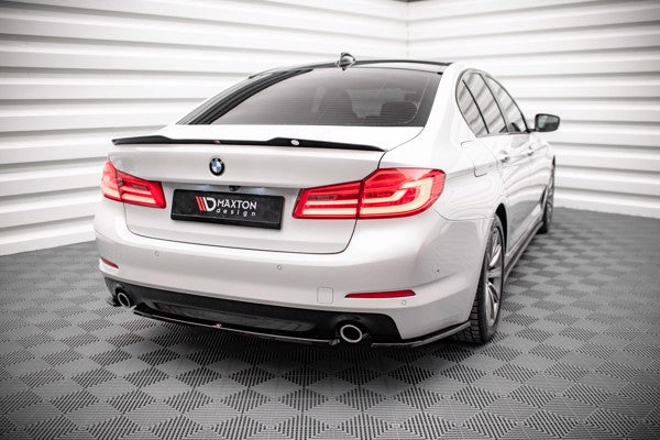 Maxton Spoiler Cap BMW 5 G30 - Gloss Black