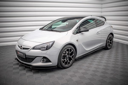 Maxton Side Skirts Diffusers Opel Astra Gtc Opc-Line J - Gloss Black