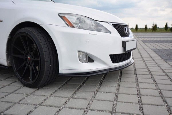 Maxton Front Splitter V.1 Lexus Is Mk2 - Gloss Black
