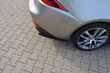 Maxton Rear Side Splitters Lexus Is Mk3 Facelift T - Gloss Black