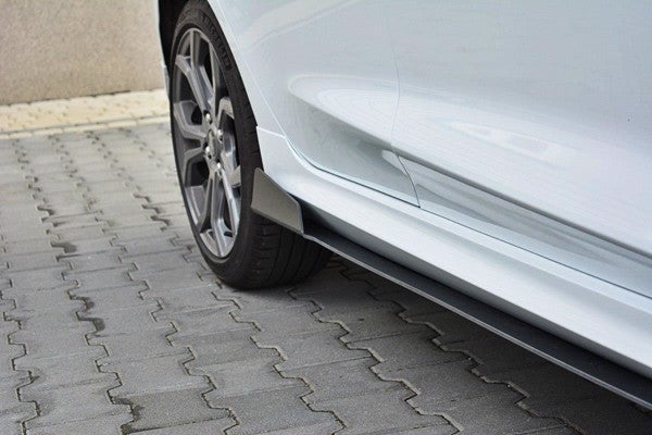 Maxton Racing Side Skirts Diffusers V.1 Ford Fiesta Mk8 St / St-Line