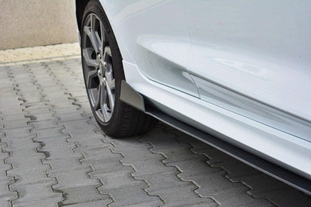 Maxton Racing Side Skirts Diffusers V.1 Ford Fiesta Mk8 St / St-Line