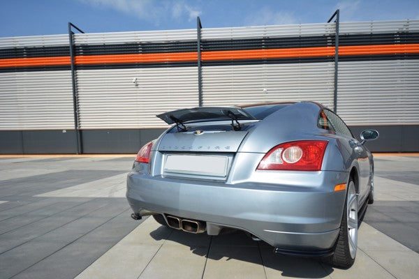 Maxton Rear Side Splitters Chrysler Crossfire - Gloss Black
