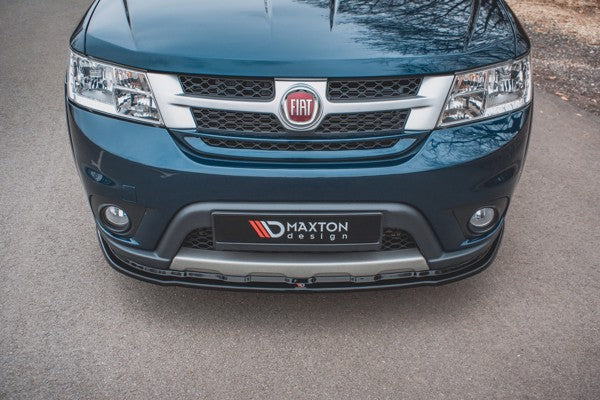 Maxton Front Splitter Fiat Freemont - Gloss Black
