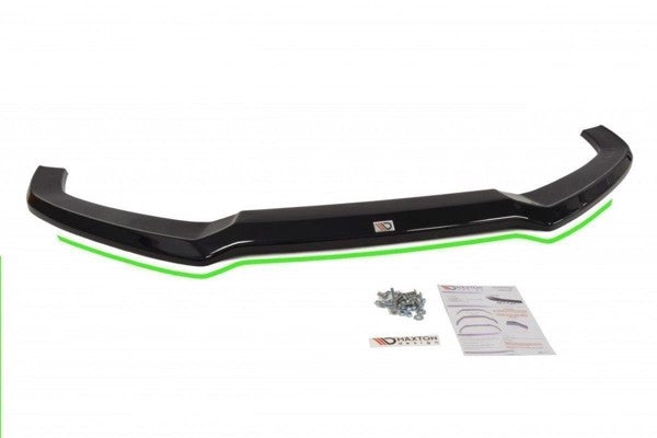 Maxton Front Splitter V.1 Audi RS3 8V Sportback - Gloss Black