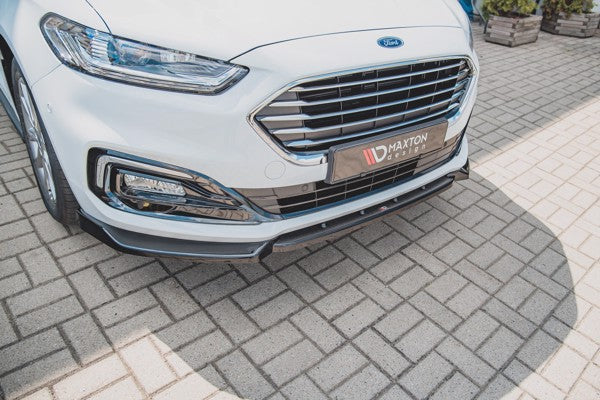 Maxton Front Splitter Ford Mondeo Mk5 Facelift  - Gloss Black